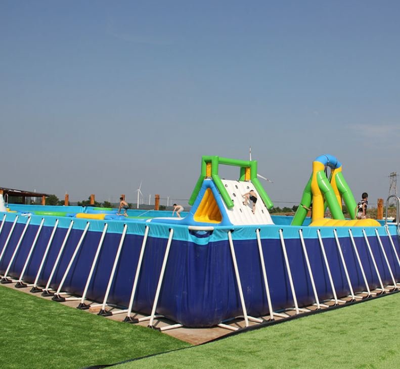 Сборный летний бассейн для мероприятий 20 x 25 x 1,32 метра (рис.3)